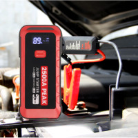 Пускозарядное устройство M43 Пусковая автомобильная зарядка 25800 mAh с фонариком портативный бустер для авто