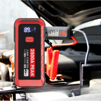 Пускозарядное устройство M43 Пусковая автомобильная зарядка 25800 mAh с фонариком портативный бустер для авто