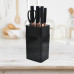 Набор кухонных ножей Knife Set 7 предметов на подставке из нержавеющей стали Набор кухонных ножей Knife Set 7 предметов на подставке из нержавеющей стали