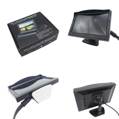 Камера A 101 и Монитор DS 5 LED подсветка автомобильные аксессуары для парковки с аптечкой для водителя Камера A 101 и Монитор DS 5 LED подсветка автомобильные аксессуары для парковки с аптечкой для водителя