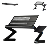 Складной столик трансформер для ноутбука Laptop Table Т9 Металлический стол-подставка многофункциональный Складной столик трансформер для ноутбука Laptop Table Т9 Металлический стол-подставка многофункциональный
