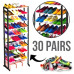 Полка складная для обуви Стеллаж стойка подставка пластиковая Amazing Shoe Rack Органайзер для вещей Полка складная для обуви Стеллаж стойка подставка пластиковая Amazing Shoe Rack Органайзер для вещей