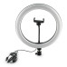 Кільцева LED лампа Ring fill Light 30 см світлодіодна від USB селфі кільце з пультом на шнурі Кільцева LED лампа Ring fill Light 30 см світлодіодна від USB селфі кільце з пультом на шнурі
