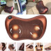 Массажная подушка для шеи и спины 8 шариков Massage pillow Роликовый массажер подушка для тела с ик подогревом Массажная подушка для шеи и спины 8 шариков Massage pillow Роликовый массажер подушка для тела с ик подогревом