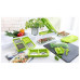 Овощерезка Найсер Дайсер терка мультислайсер для овощей и фруктов nicer dicer plus с насадками ручная шинковка Овощерезка Найсер Дайсер терка мультислайсер для овощей и фруктов nicer dicer plus с насадками ручная шинковка