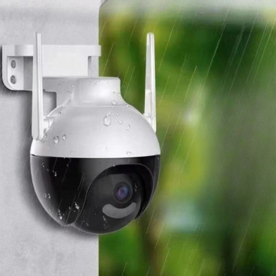 Камера видеонаблюдения уличная N18 6MP WiFi поворотная система с микрофоном IP камера с удаленным доступом Камера видеонаблюдения уличная N18 6MP WiFi поворотная система с микрофоном IP камера с удаленным доступом