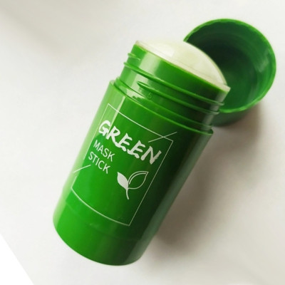 Зеленая маска стик для лица с органической глиной и зеленым чаем Green Stick Mask для глубокого очищения Зеленая маска стик для лица с органической глиной и зеленым чаем Green Stick Mask для глубокого очищения