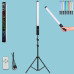 Лампа Led аккумуляторная жезл RGB Light Stick с пультом и штативом 2м светодиодная разноцветная лампа палка Лампа Led аккумуляторная жезл RGB Light Stick с пультом и штативом 2м светодиодная разноцветная лампа палка