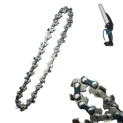 Ланцюг для акумуляторної ланцюгової міні пили Saw Chain 8″ на шину 20 см крок 1/4 Ланцюг для акумуляторної ланцюгової міні пили Saw Chain 8″ на шину 20 см крок 1/4