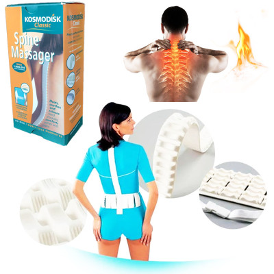 Массажер пояс для спины и позвоночника 2в1 магнитный Classic Spine Massager