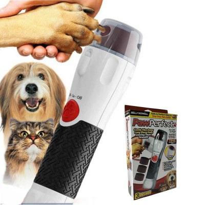 Кусачки для когтей собак и кошек Электрический триммер Когтерез Paw Perfect когтерезка для животных