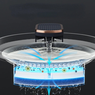 Поилка фонтан для животных Pet water dispenser со сменным фильтром Автоматическая поилка 3л для питомцев