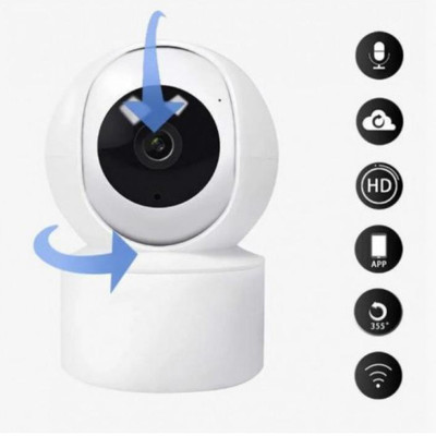 Камера видеонаблюдения WiFi Care Cam для домашнего наблюдения через телефон с ик подсветкой Камера видеонаблюдения WiFi Care Cam для домашнего наблюдения через телефон с ик подсветкой
