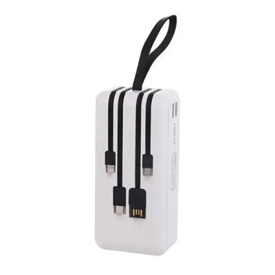 Повербанк 30000 mAh power bank HP976 зарядка для телефона зарядное устройство USB Type-C micro USB  Lightning