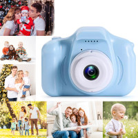 Детский цифровой фотоаппарат с функцией видео камера для ребенка голубой Summer Vacation Cam Детский цифровой фотоаппарат с функцией видео камера для ребенка голубой Summer Vacation Cam