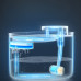 Поилка фонтан для животных Pet water dispenser со сменным фильтром Автоматическая поилка 3л для питомцев
