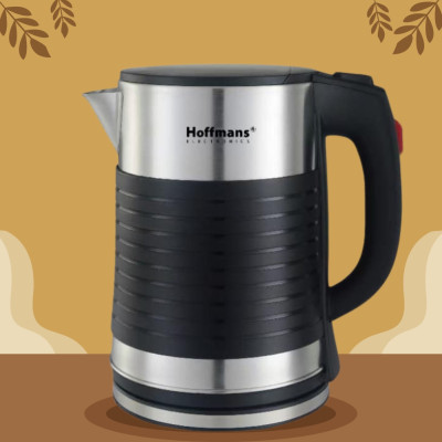 Електрочайник 2,5 л металевий Hoffmans Electronics HM-2545 Електричний чайник для дому 2000W Чорний Електрочайник 2,5 л металевий Hoffmans Electronics HM-2545 Електричний чайник для дому 2000W Чорний