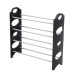 Органайзер полиця для взуття стелаж shoe rack складана стійка підставка чорна шафа для взуття Органайзер полиця для взуття стелаж shoe rack складана стійка підставка чорна шафа для взуття