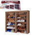 Тканевый шкаф складная полка для хранения обуви органайзер Shoe Cabinet каркасный стеллаж в прихожую Тканевый шкаф складная полка для хранения обуви органайзер Shoe Cabinet каркасный стеллаж в прихожую