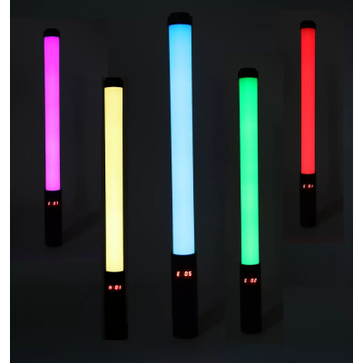 Набір блогера 5 в 1 лампа RGB палиця Light Stick Штатив 2м Петличка Селфі трипод Проекційний світильник Набір блогера 5 в 1 лампа RGB палиця Light Stick Штатив 2м Петличка Селфі трипод Проекційний світильник