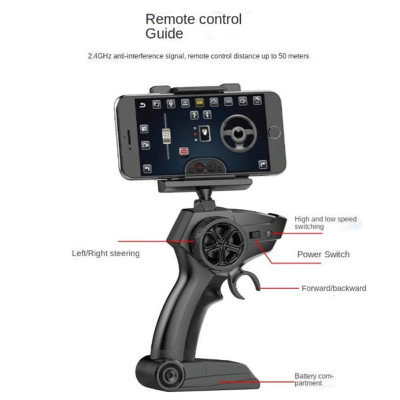 Машинка всюдихід SPRINT зелена з камерою 1080Р та пультом WiFi акумуляторна на радіокеруванні Машинка всюдихід SPRINT зелена з камерою 1080Р та пультом WiFi акумуляторна на радіокеруванні
