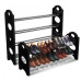 Органайзер полиця для взуття стелаж shoe rack складана стійка підставка чорна шафа для взуття Органайзер полиця для взуття стелаж shoe rack складана стійка підставка чорна шафа для взуття