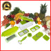 Овощерезка Найсер Дайсер терка мультислайсер для овощей и фруктов nicer dicer plus с насадками ручная шинковка Овощерезка Найсер Дайсер терка мультислайсер для овощей и фруктов nicer dicer plus с насадками ручная шинковка