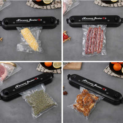 Вакууматор побутовий апарат для упаковки вакуумом Vacuum Sealer вакуумний пакувальник домашній Вакууматор побутовий апарат для упаковки вакуумом Vacuum Sealer вакуумний пакувальник домашній