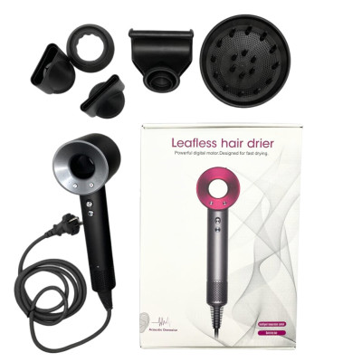 Фен для волос 5в1 Leafless Hair Dryer с насадками для укладки и функцией быстрой сушки