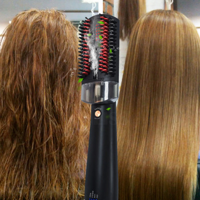 Фен щетка Hair Steam Brush 3в1 Электрическая расческа для укладки и выпрямления утюжок плойка стайлер Фен щетка Hair Steam Brush 3в1 Электрическая расческа для укладки и выпрямления утюжок плойка стайлер
