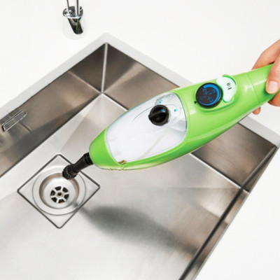Швабра паровая 5 в 1 пароочиститель электрошвабра универсальная H2O Steam Cleaner Mop X5 Зеленая Швабра паровая 5 в 1 пароочиститель электрошвабра универсальная H2O Steam Cleaner Mop X5 Зеленая