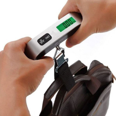 Ручні ваги електронні для багажу з підсвічуванням Electronic Luggage Scale Кантер електронний цифровий до 50 кг Ручні ваги електронні для багажу з підсвічуванням Electronic Luggage Scale Кантер електронний цифровий до 50 кг