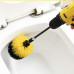 Набор щеток насадок на дрель Drill Brush для химчистки авто и уборки на шуруповерт Набор щеток насадок на дрель Drill Brush для химчистки авто и уборки на шуруповерт