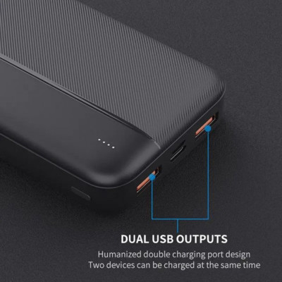 Power bank 20000 mAh LENYES внешний аккумулятор универсальное зарядное устройство повербанк тайп си и юсб Power bank 20000 mAh LENYES внешний аккумулятор универсальное зарядное устройство повербанк тайп си и юсб