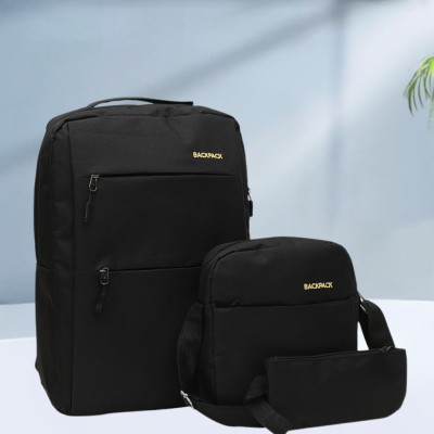 Міський рюкзак BACKPACK з сумкою та гаманцем дорожній комплект 3в1 багатофункціональний Міський рюкзак BACKPACK з сумкою та гаманцем дорожній комплект 3в1 багатофункціональний