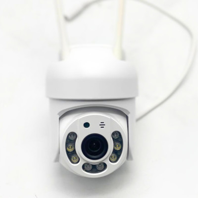 Камера відеоспостереження поворотна вулична CAMERA YCC365 plus Wi-Fi IP 3 МП для зовнішнього спостереження та будинку