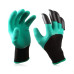 Гумові рукавички з кігтями для саду та городу Garden Genie Gloves Рукавички граблі садові Гумові рукавички з кігтями для саду та городу Garden Genie Gloves Рукавички граблі садові