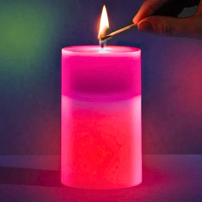 Воскова свічка з підсвічуванням світлодіодна хамелеон Candled Magic LED міняюча колір магічна декоративна Воскова свічка з підсвічуванням світлодіодна хамелеон Candled Magic LED міняюча колір магічна декоративна