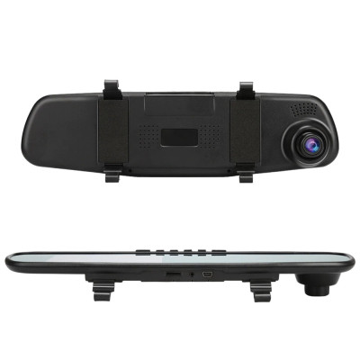 Видеорегистратор зеркало заднего вида с камерой DVR запись Full HD 1080p L6000 Экран 4.5
