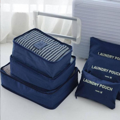 Органайзер дорожній для речей Secret Pouch Сумки у валізу в наборі 6 штук