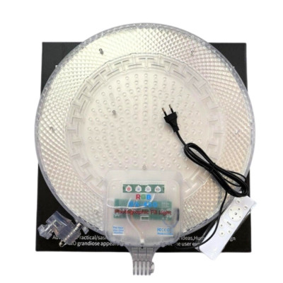 Светодиодная круглая лампа с пультом цветная 45см RGB-LED Fill Light GS-450 портативный видеосвет для съёмки Светодиодная круглая лампа с пультом цветная 45см RGB-LED Fill Light GS-450 портативный видеосвет для съёмки