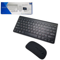 Клавиатура и мышь ультратонкая беспроводная Ultra thin Combo универсальная