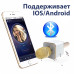 Мікрофон караоке дитячий бездротовий Q7 Золото Gold USB Bluetooth з чохлом Іграшка мікрофон з динаміком Мікрофон караоке дитячий бездротовий Q7 Золото Gold USB Bluetooth з чохлом Іграшка мікрофон з динаміком