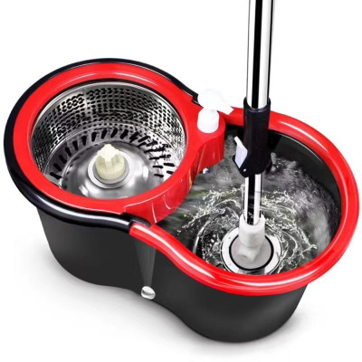 Швабра з відром Spin Mop з автоматичним віджиманням та полосканням турбо швабра ледарка з центрифугою Швабра з відром Spin Mop з автоматичним віджиманням та полосканням турбо швабра ледарка з центрифугою