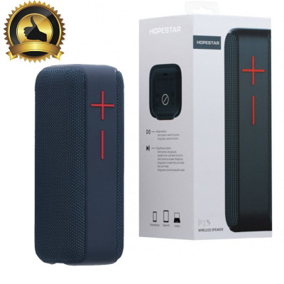 Беспроводная портативная Bluetooth колонка Hopestar P15 Черная Мощная водонепроницаемая USB FM акустика