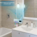 Ультрафиолетовый стерилизатор для зубных щеток Автоматический дозатор зубной пасты Набор для ванной Ультрафиолетовый стерилизатор для зубных щеток Автоматический дозатор зубной пасты Набор для ванной