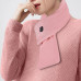 Шарф с подогревом розовый Зимний электрический теплый с питанием от повербанка USB 3 режима температуры Шарф с подогревом розовый Зимний электрический теплый с питанием от повербанка USB 3 режима температуры