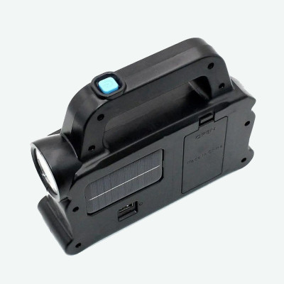 Ліхтар ручний HВ 6168 на сонячній батареї із зарядкою від USB LED лампа з 3 режимами освітлення Ліхтар ручний HВ 6168 на сонячній батареї із зарядкою від USB LED лампа з 3 режимами освітлення