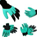 Гумові рукавички з кігтями для саду та городу Garden Genie Gloves Рукавички граблі садові Гумові рукавички з кігтями для саду та городу Garden Genie Gloves Рукавички граблі садові