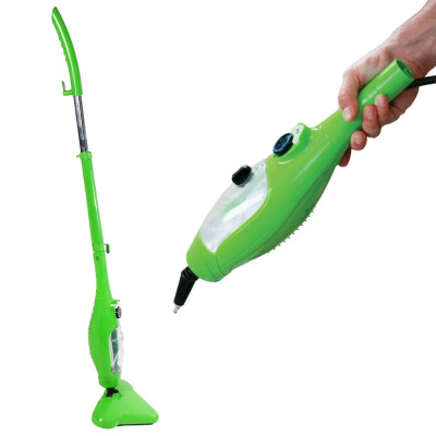 Швабра паровая 5 в 1 пароочиститель электрошвабра универсальная H2O Steam Cleaner Mop X5 Зеленая Швабра паровая 5 в 1 пароочиститель электрошвабра универсальная H2O Steam Cleaner Mop X5 Зеленая